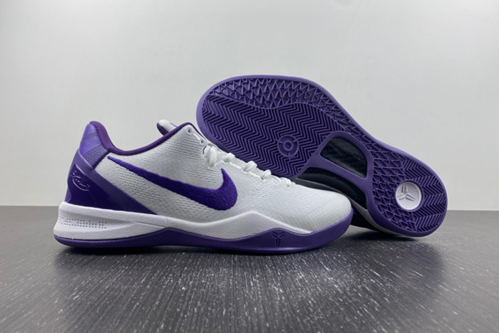 Nike Kobe 8 Protro “White Court Purple” FQ3549-100
