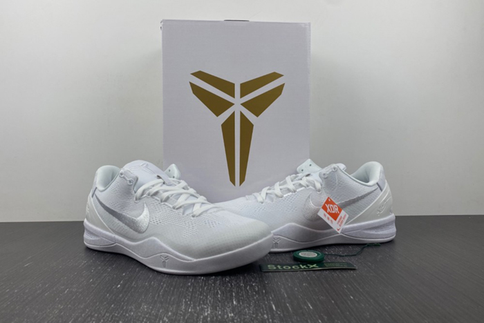 Nike Kobe 8 Protro Triple White FJ9364-100