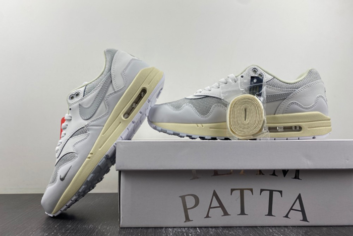 Patta x Nike Air Max 1 “White” DQ0299-100