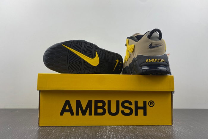 AMBUSH x Nike Air More Uptempo Low “Limestone” FB1299-200