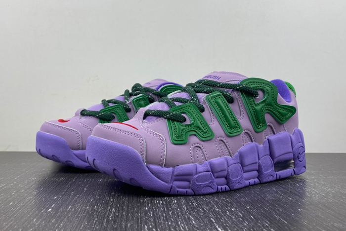 Detailed Look at the AMBUSH x Nike Air More Uptempo Low 