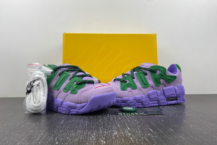 Detailed Look at the AMBUSH x Nike Air More Uptempo Low "Lilac" FB1299-500