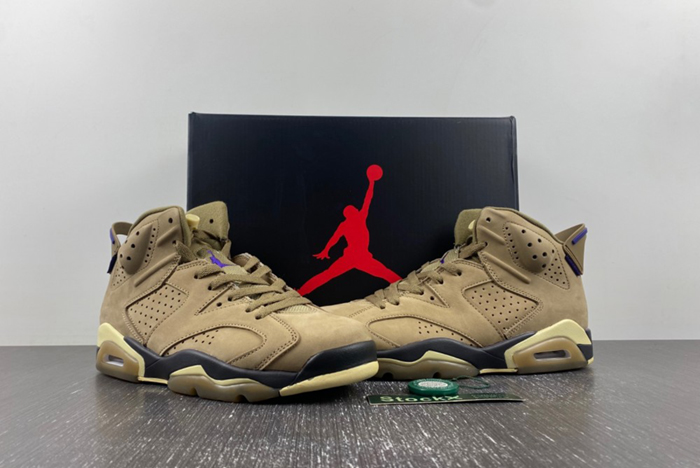 Air Jordan 6 WMNS Gore-Tex “Brown Kelp”  FD1643-300