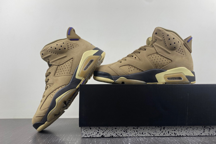 Air Jordan 6 WMNS Gore-Tex “Brown Kelp”  FD1643-300