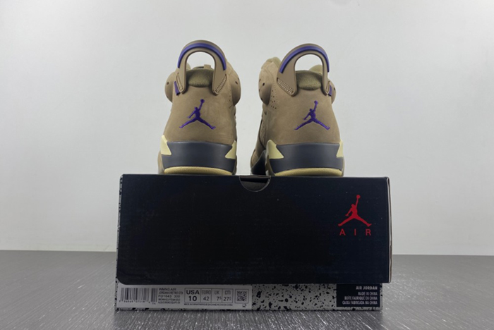 Air Jordan 6 WMNS Gore-Tex “Brown Kelp”  FD1643-300