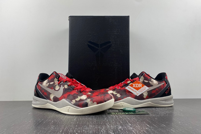 NIKE 555035-601 Kobe 8 System "Milk Snake"  555035-601
