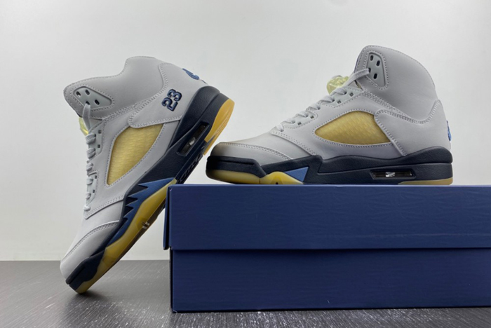 A Ma Maniere x Air Jordan 5 “Diffused Blue x AJ5 FZ5758-004