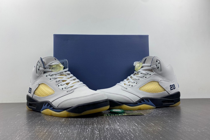 A Ma Maniere x Air Jordan 5 “Diffused Blue x AJ5 FZ5758-004