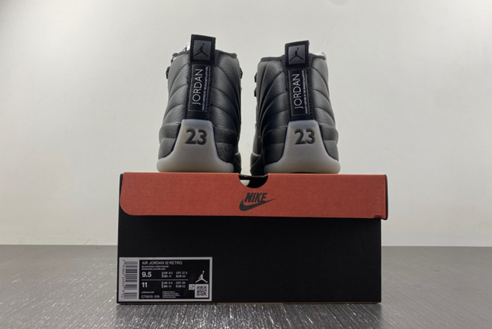 Air Jordan 12 “Black/Wolf Grey” CT8013-019