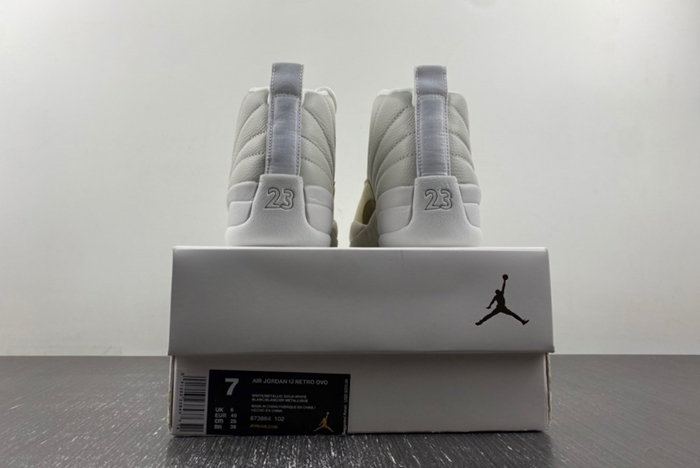 OVO x Air Jordan 12 “White  873864-102
