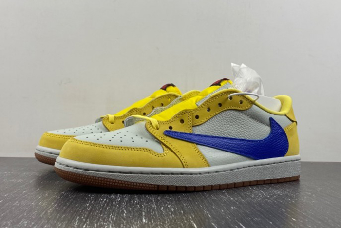 Travis Scott x Air Jordan 1 Low OG “Canary” DZ4137-700