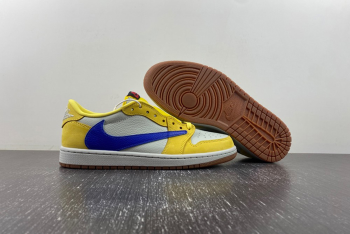 Travis Scott x Air Jordan 1 Low OG “Canary” DZ4137-700
