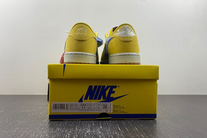 Travis Scott x Air Jordan 1 Low OG “Canary” DZ4137-700