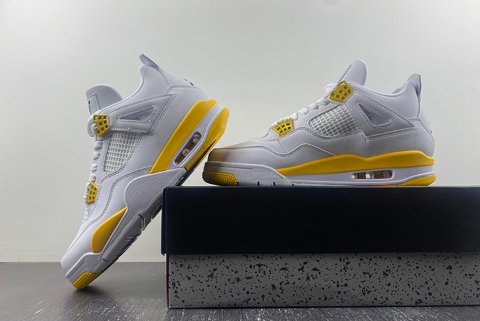 Air Jordan 4 WMNS “VividSulfur” AQ9129 -101