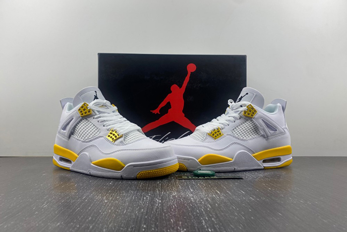 Air Jordan 4 WMNS “VividSulfur” AQ9129 -101