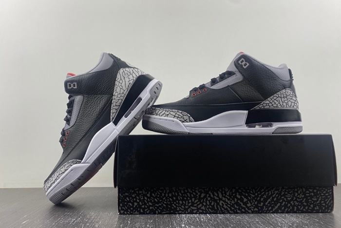 Air Jordan 3 Retro Black Cement  854262-001