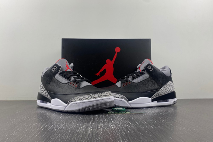 Air Jordan 3 Retro Black Cement  854262-001
