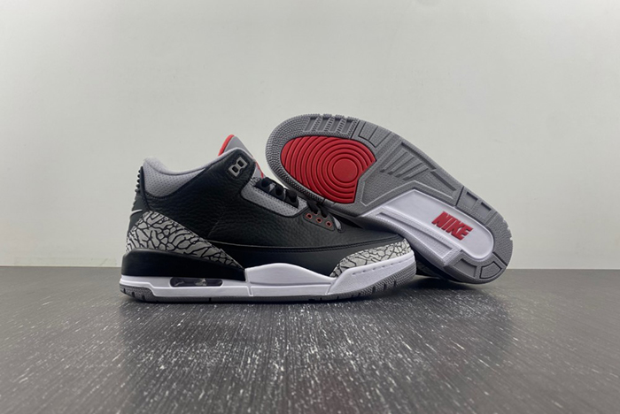 Air Jordan 3 Retro Black Cement  854262-001