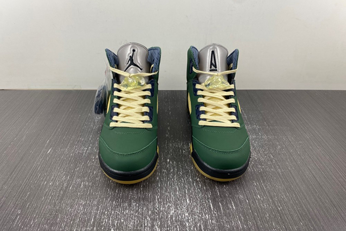 Air Jordan 5 "Navy Green”  FZ5758-003