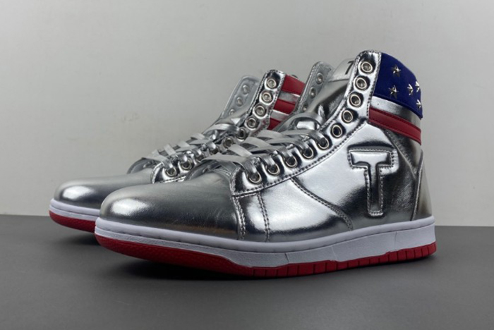 DONALD NEVER SURRENDER SILIVER COLOR