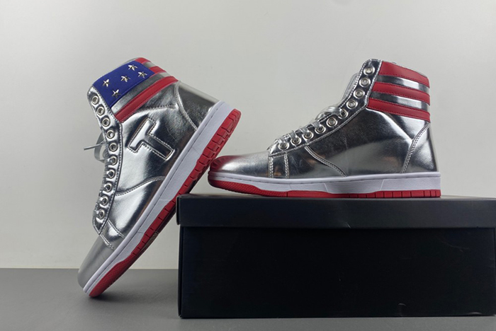 DONALD NEVER SURRENDER SILIVER COLOR