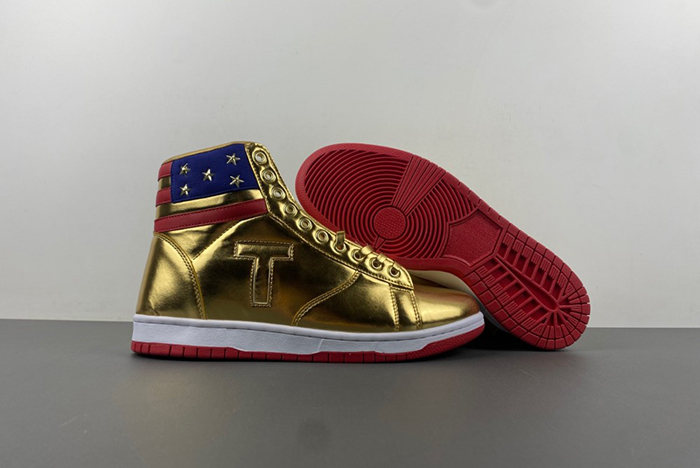 DONALD NEVER SURRENDER GOLD COLOR