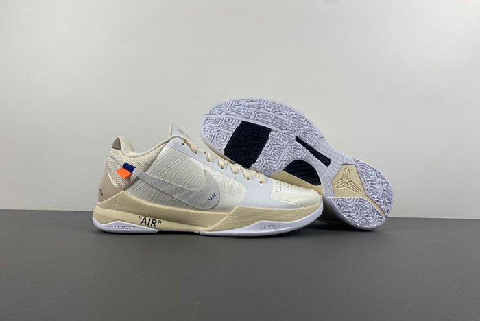 2023 Nike Kobe 5 Protro Undefeated Rice White DB4796-101