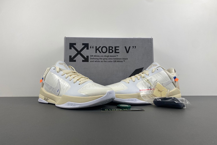 2023 Nike Kobe 5 Protro Undefeated Rice White DB4796-101