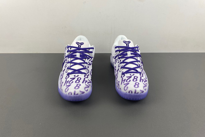Nike Kobe 8 Protro “White Court Purple” FQ3549- 100