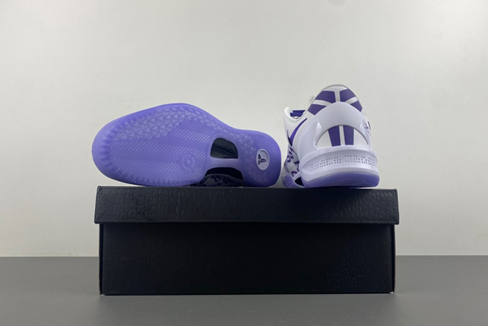 Nike Kobe 8 Protro “White Court Purple” FQ3549- 100