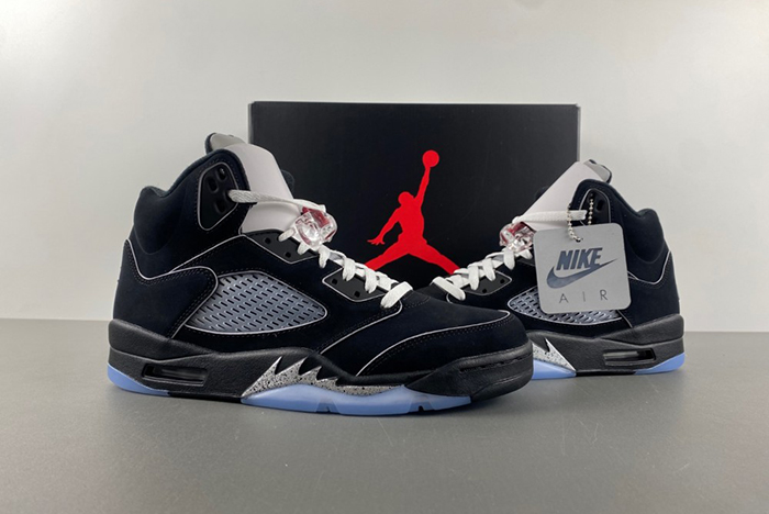 Air Jordan 5 Black Metallic Reimagined HF3975-001