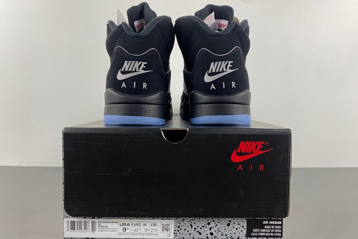 Air Jordan 5 Black Metallic Reimagined HF3975-001