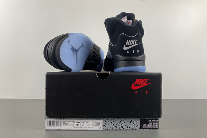 Air Jordan 5 Black Metallic Reimagined HF3975-001