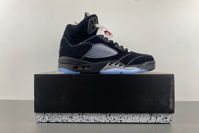 Air Jordan 5 Black Metallic Reimagined HF3975-001
