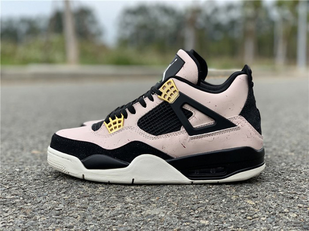 Air Jordan 4 WMNS ''Silt Red/Black/Phantom/Volt'' AQ9129-601