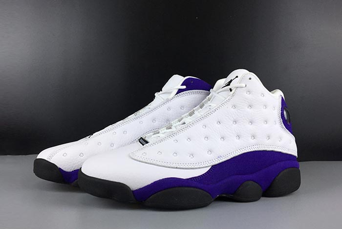 AIR JORDAN 13 RETRO ''LAKERS'' - AIR JORDAN - 414571-105