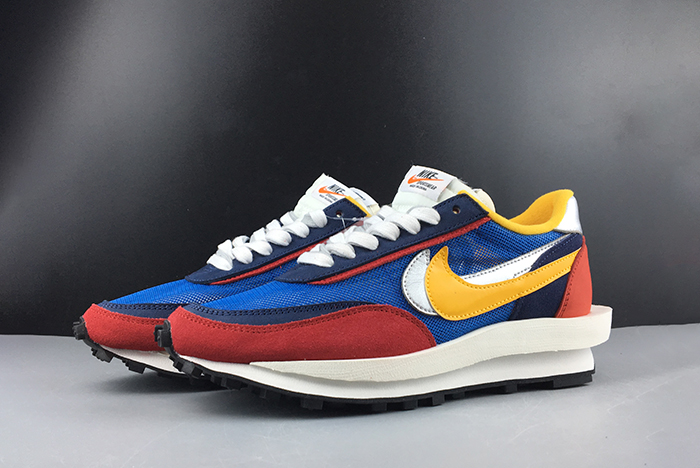 NIKE LD WAFFLE SACAI BLUE MULTI - BV0073-400